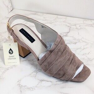 Sanctuary Regal Asymmetric Sandal Desert Taupe Size 9M NEW IN BOX